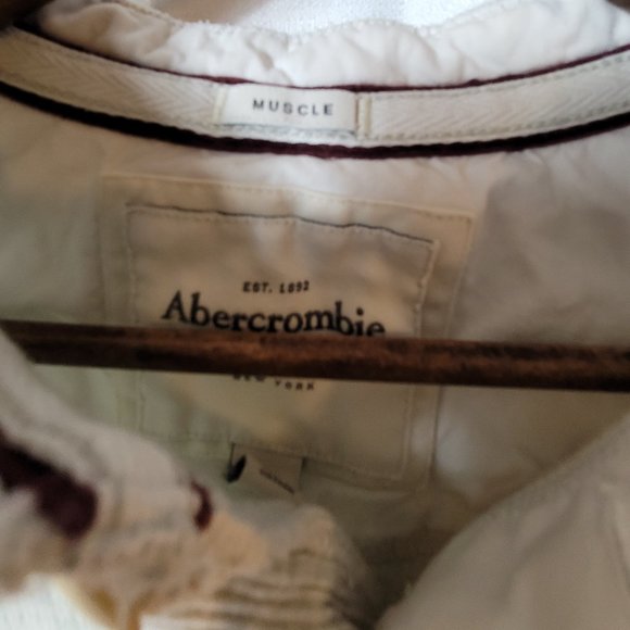 Vintage Abercrombie & Fitch Wheat Long Sleeve Thermal Large - Picture 5 of 13